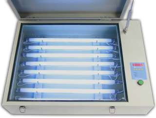 UV Exposure Unit Screen Printing Machine with Cover & 8 Tubes  
