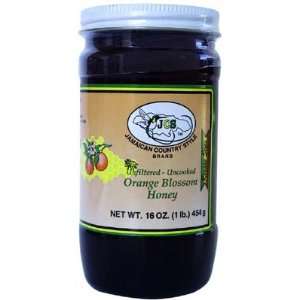 Orange Blossom Honey 16oz (12pack) Grocery & Gourmet Food