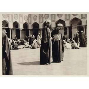  1929 Student Mosque Azhar Ashar Cairo Kairo Caire Egypt 