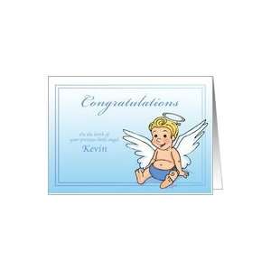  Kevin   Congrats on the Birth of a Little Angel Card 