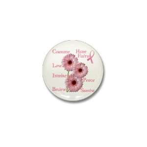  Breast Cancer Awareness Breast cancer Mini Button by 