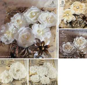 2011 PRIMA Flowers Sheer Silk Annette Collection 6 pcs  