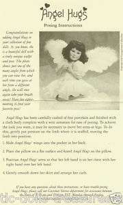 GEORGETOWN COLLECTION DOLL ANGEL HUGS BY LYNNE RANDOLPH  