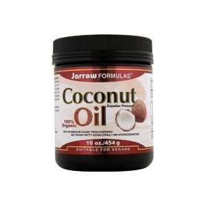  Jarrow Formulas Organic Coconut Oil    16 oz Health 