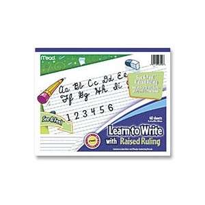  MEAD PRODUCTS MEA48556 Writing Tablet, Raised Ruling 