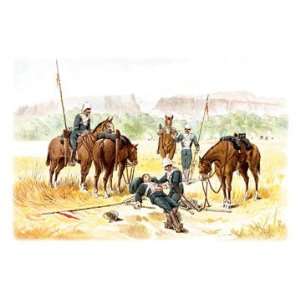  Assisting a Wounded Soldier 20x30 poster