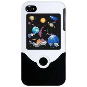   or 4S Slider Case White Solar System And Asteroids 