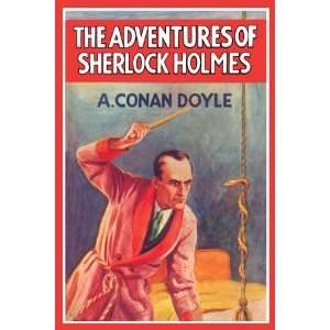   Adventures of Sherlock Holmes #2 (book cover)   12x18