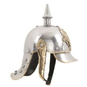  German Metal Brass Helmet Armor Medieval: Sports 
