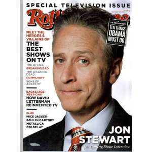   Magazine (9/29/11) Jon Stewart: The RS Interview: Staff Writers: Books