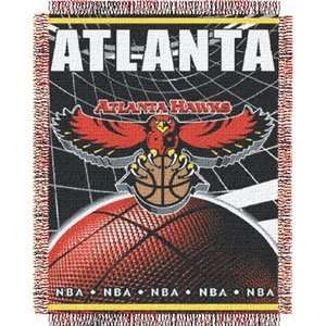 Atlanta Hawks Triple Woven Jacquard NBA Throw (019 Series)