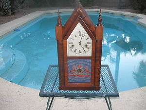 Ansonia 8 day Steeple Clock (1880 Circa)  