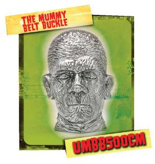 Universal Monsters Mummy Belt Buckle *New*  