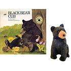 Black Bear Cub Book Smithsonian Institution Animal Plush Toy Read 