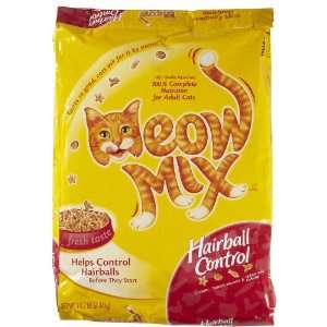 Meow Mix Hairball Control Dry Cat Food, 14.2 Pound:  