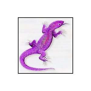 Glit Purple Lizzard Temporaray Tattoo: Toys & Games