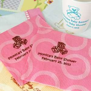  Personalized Pattern Baby Shower Napkins: Health 