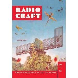  Vintage Art Radio Craft Japanese Radar   07675 5