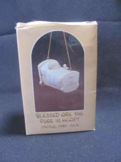 PRECIOUS MOMENTS CHRISTMAS ORNAMENT BLESSED ARE THE PURE IN HEART 