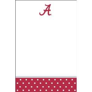   University of Alabama Crimson Tide Polka Dot Magnetic 2 count Notepads