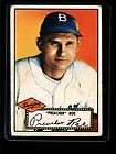 1952 TOPPS #66 PREACHER ROE DODGERS RED BACK VGEX 00051