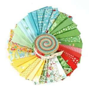  Moda Hideaway 2 1/2 Jelly Roll By The Each Arts, Crafts 