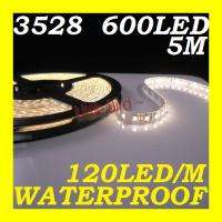 Waterproof 600 LED 5M 3528 Warm White Light Strip Car  