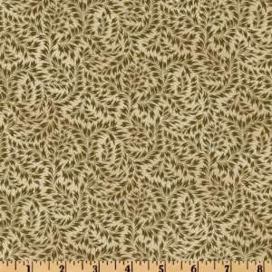  44 Wide Simpler Tymes Creep Vine Green Fabric By The 