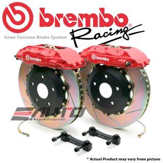 BREMBO REAR GT BRAKE 4pot 380x32 SLOT RED 2H2.9002A  