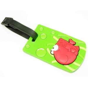  Travel Accessory Personalized Rubber Luggage Tag Green 