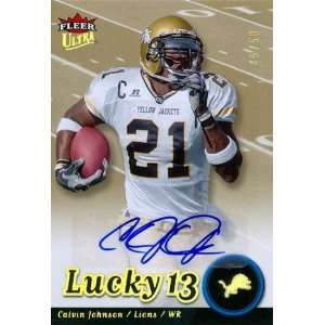   2007 Fleer Ultra Lucky 13 Card:  Sports & Outdoors