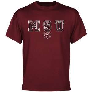  Missouri State University Bears Wordmark Logo T Shirt 