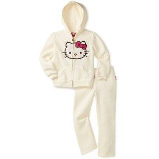 Hello Kitty Girls 2 6X Fleece Active Set with Chain Stitch by Hello 