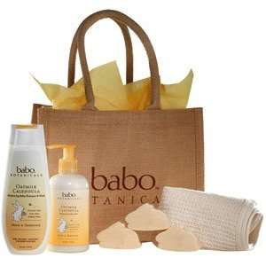  Babo Botanicals Oatmilk Calendula Newborn Gift Set Health 