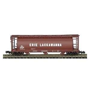  Bowser N Scale R T R ACF Cylindrical Covered Hopper Erie 