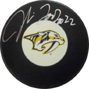  Jordin Tootoo Autographed/Hand Signed Nashville Predators 