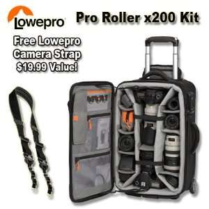  Lowepro Pro Roller x200 Camera Bag (Black) Bundle with 