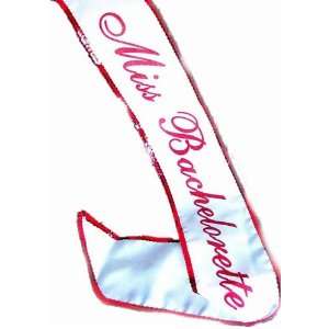   Genie Productions Miss Bachelorette Sash