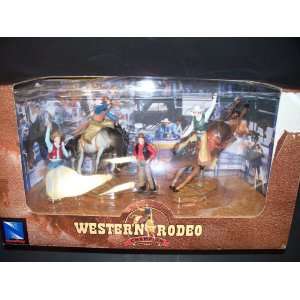  Western Rodeo Champion   4 Piece Figures: Toys & Games
