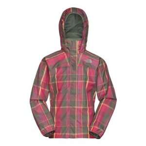  The North Face Plaid Resolve Jacket for Girls Small 