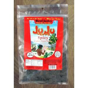 JuJu Spicy Beef Jerky 8oz  Grocery & Gourmet Food