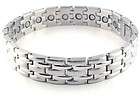 New Magnetic Bracelet Stainless Steel Therapy Mens 45