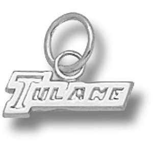  Tulane University Tulane 3/16 Pendant (Silver) Sports 