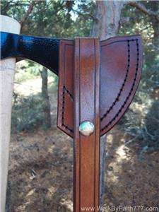 Hand made Leather sheath for Cold Steel Frontier Spike tomahawk hawk 
