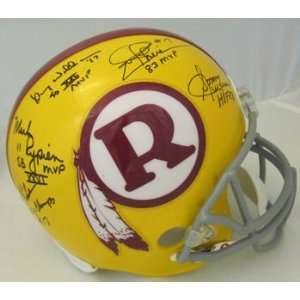  Washington Redskins Quarterback Legends Autographed Full 