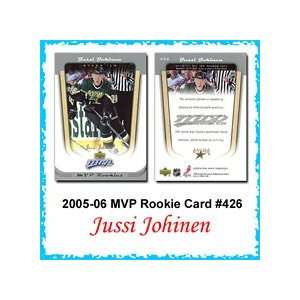  Upper Deck MVP Dallas Stars Jussi Jokinen 2005 06 Rookie 