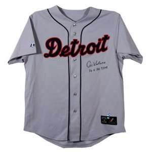  Al Kaline Detroit Tigers Autographed Grey Jersey with 16X 