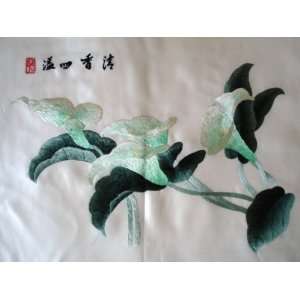  Beautiful Chinese Hand Silk Embroidery Flower Everything 