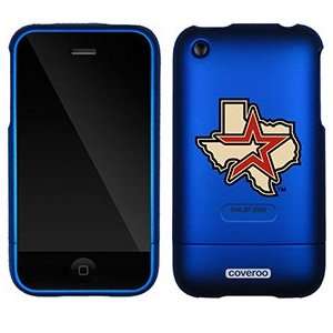  Houston Astros Star with Map on AT&T iPhone 3G/3GS Case by 