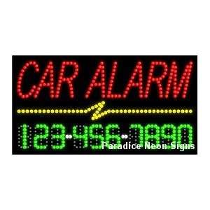  Car Alarm LED Sign